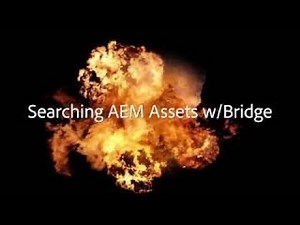 Searching AEM Assets using Adobe Bridge