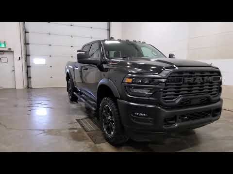 2026 Ram 2500 Warlock Crew Cab - Black - Stock 5526