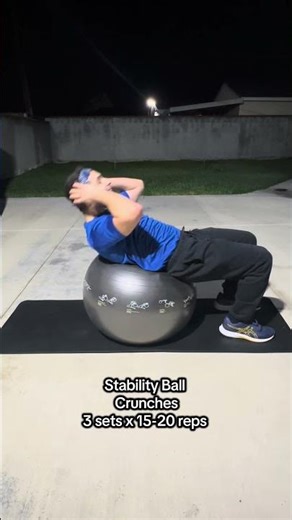 Join my yoga ball ab workout session. #fitnessjourney #workout #abs #motivation #healthylifestyle