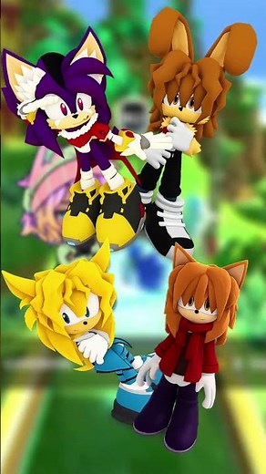 HOW TO MAKE YOUR SONIC OC FOR FREE (Easy) #roblox #sonic #sonicoc #originalcharacter #fyp #shorts