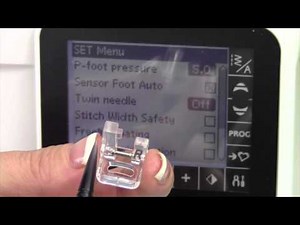 Husqvarna Viking Opal 690 12 SET Menu