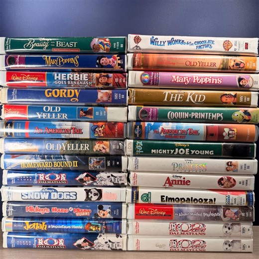 Vintage Disney VHS Classic Tape Lot, Universal Dreamworks Blockbuster 80s 90s Family Home VCR Movie Collection - Etsy