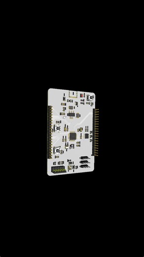 Custom STM32 USB-C I2C EEPROM Layout PCB Design #electronicsdesign #pcbdesign #easyeda #pcbdesigner #circuitanalysis