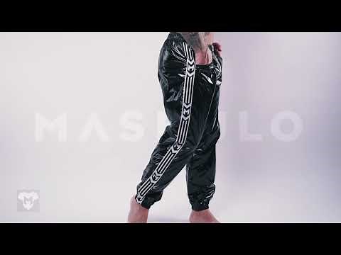 Skulla. Shiny Nylon Pants