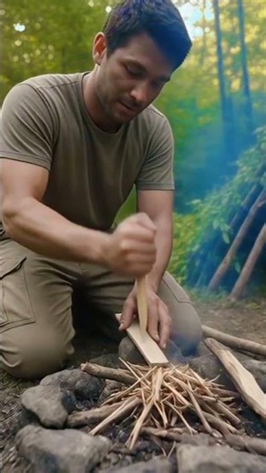 How to Start a Fire in the Wild 🔥 | Survival Skills