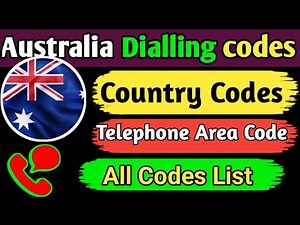 Australia Country Code | Australia Dailing Code