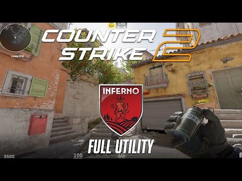 Full CS2 Inferno utility guide (New Box Molly | CT & Coffin smokes & more)