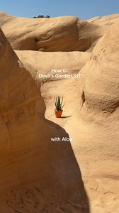 To have a devilishly good time recreating in Southern Utah, remember to start early to avoid the heat, carry lots of water (like Aloe here) and always let your buds know where you're going. #ForeverMighty | Visit Utah