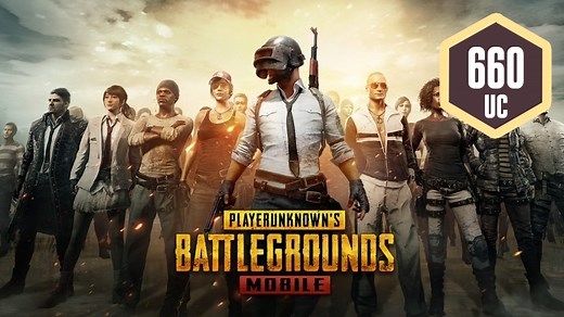 Buy PUBG Mobile 660 UC