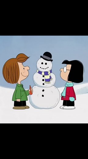 Buen muñeco de nieve y Santa en acción