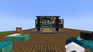 I Made a FULLY FUNCTIONING BOWLING ALLEY 🎳 in Vanilla Minecraft! (*NO COMMAND BLOCKS OR MODS* & Survival Friendly!) (Link in bio!)