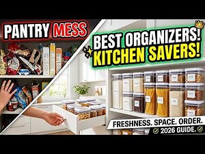 6 Best Pantry Storage Containers for an Organized Kitchen
