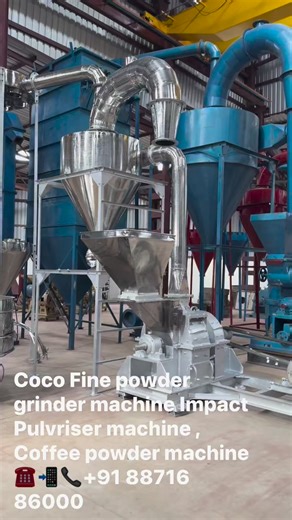 1.9K views · 13 reactions | Coco Fine powder grinder machine Impact Pulvriser machine , Coffee powder machine ☎️+91 88716 86000 | Punjab Engineering Corporation | Facebook
