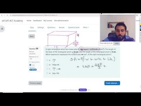 Digital SAT Hard Math question with easy solution