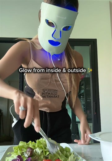 ดูแลผิวทั้งภายในและภายนอก 💗 #healthy #food #ledmask | led mask