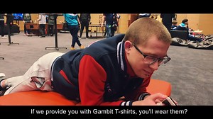 On the second day of ESL One Katowice Gambit won against OG and Mineski to secure a spot in the upper bracket of playoffs. | Gambit Esports | Facebook