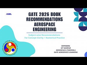 Must-Have Book List for GATE Aerospace 2026 | Test Series for Practice Questions | IIT Guwahati#gate