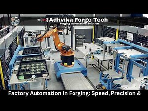 Forging Automation Solution | Pick & Place | Cobot Solution | Adhvika Forge Tech
