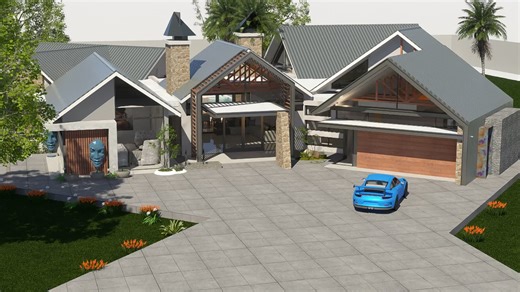 Sjava House and Cars: Sithangu Architects 3 Storey House Plans