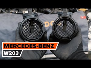 Replacement of the MAF sensor of the Mercedes C-Class W203