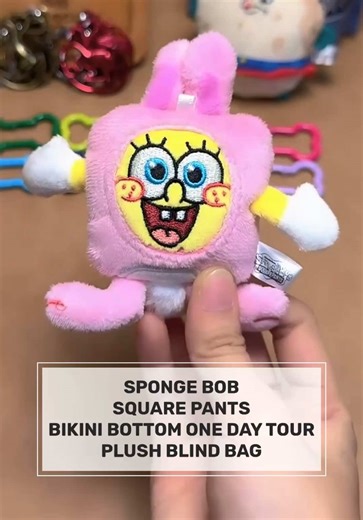 SpongeBob SquarePants Bikini Bottom One Day Tour Plush Blind Bag