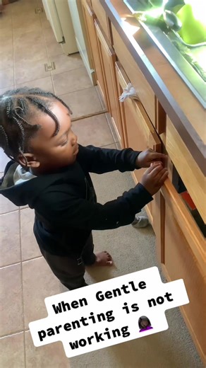 Gentle parenting does not work when your child laughs in your calm voice #gentleparenting #parentinghumor #funnykids #kidsbeingkids #parentingreality familychaos momlife dadlife kidsoftiktok fyp viralvideo