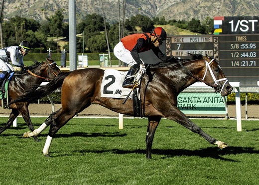 No Slowing Down Here: Yellow Card Rolls Home to Take Clocker's Corner