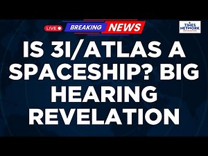 UFO Senate Hearing LIVE: Trump’s Aide Makes Stunning Claim, Is 3I/ATLAS a Spaceship or a Comet?