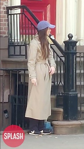 Dakota Johnson Films A Confrontation Scene On 'The Materialists' Set In New York City