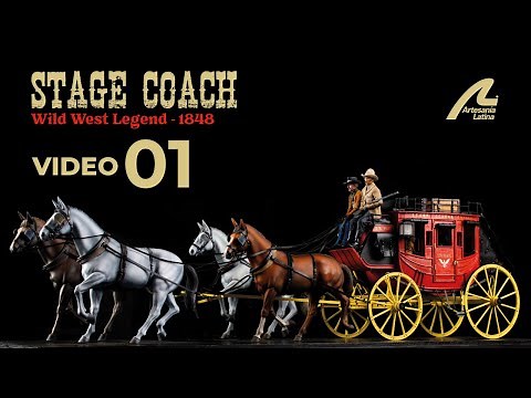 STAGECOACH - STEP-BY-STEP INSTRUCTIONS video 1 - ARTESANIA LATINA ref. #20345