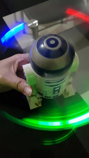 Explore the R2-D2 Star Wars Toy with Colorful Lights