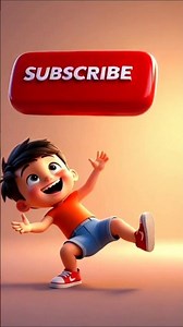 “3D Subscribe Magic 😳 | Cute Cartoon Boy | Viral Animation Short 2025 🔥✨”
