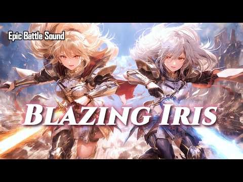 ［Epic Battle Music］Blazing Iris – Arcloria｜Orchestral, Electric guitar ＆strings, Heroic, 疾走感, かっこいい