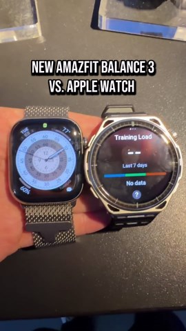 Amazfit Balance 3 takes on the Apple Watch