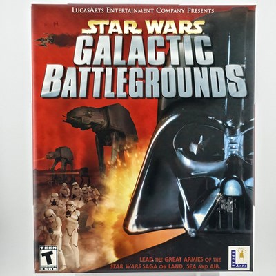 Star Wars: Galactic Battlegrounds, 2001, Big Box, New & Sealed | eBay