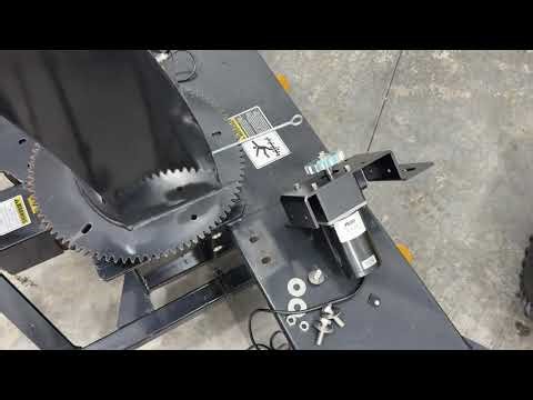 WoodMaxx SB Series 3-Point Snowblower Electric Chute Rotation Install (12V Upgrade Kit)