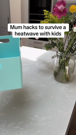 Heatwave pending but don’t panic 🌡️☀️ 📌 Save this for later Here’s how we actually survive summer days with kids without losing your mind. ✅ DIY snack baskets (once they’re gone, they’re gone) ✅ Ice lollies with actual nutrition (recipe below) ✅ Squash dispenser for self-serve hydration ✅ Garden games shade a sheet-covered paddling pool ✅ Close those curtains and ditch the duvets Prep now, chill later 😎 Smoothie ice lolly recipe: 1 small ripe banana 150g fresh or frozen berries 300ml milk 3tb