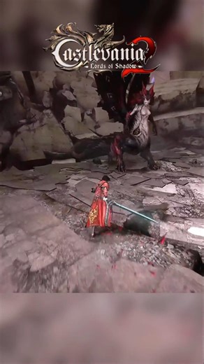 Castlevania Lords Of Shadow 2 Dragon fight...