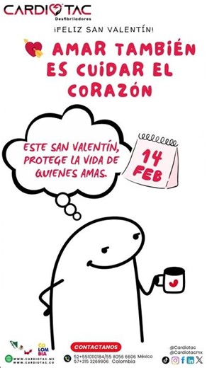 💘 Este San Valentín, cuida el corazón de quienes amas.