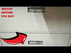 File Cabinet 4 Drawer, Lateral Filing Cabinet with Lock, Metal File Cabinets for Home Office