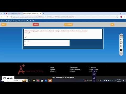Grade 7 - Math: Operations with fractions