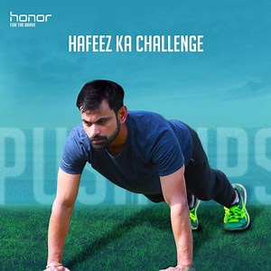 219 shares · 840 comments | Pakistan, the Honor phones are now available in the market! To celebrate this milestone we've got a challenge for you from #MuhammadHafeez himself! #Hafeez can do 35 push-ups during a 60 second commercial, how many can you do? Inbox us your entries & get a chance to win signed memorabilia. #MaxYourCricket #MaxYourView 朗 | HONOR Pakistan | Facebook