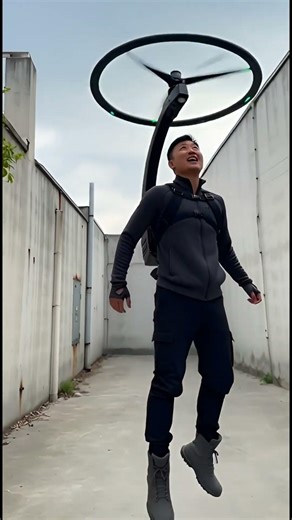 Real-Life Hover Drone Backpack 😱 Future Personal Flight Technology #youtubeshorts #cardgame