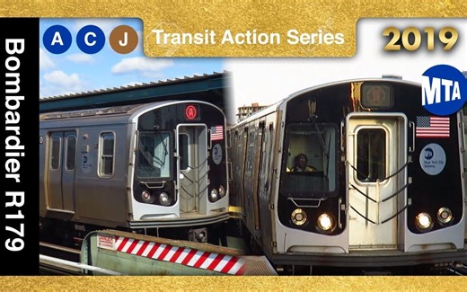 【纽约地铁经典车型】庞巴迪R179