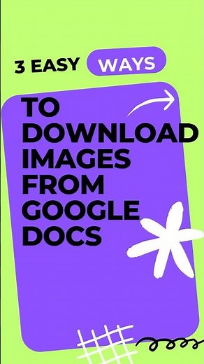 3 EASY Ways to Download Images from Google Docs