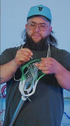 Mirage 3.0 top string #lacrosse #stringing