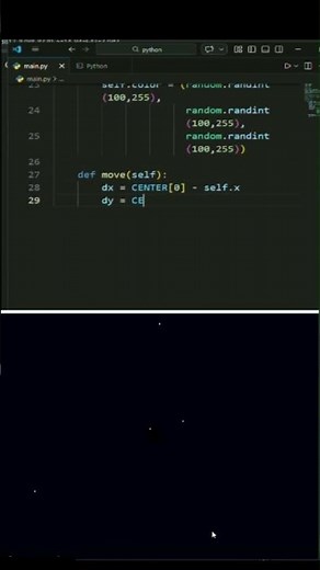 I Made a Black Hole Gravity Simulation in Python 🌌🔥 | Pygame Physics