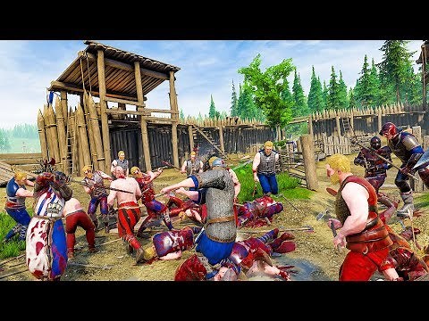 Surviving an Endless Siege with Massive Hordes of Medieval Enemies in Mordhau