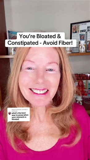 Replying to @Pamela connolly Fiber can make bloat & constipation worse! And, when you go, do you feel empty? Are you still bloated? Let’s fix this! Avoid high fiber foods, salad, and raw vegetables… Stick to cooked vegetables, protein and lots of liquids! disclaimer: I am not a doctor and this is not medical advice. Consult your doctor before starting any new protocols or taking herbal supplements or natural formulas. #constipation #bloating