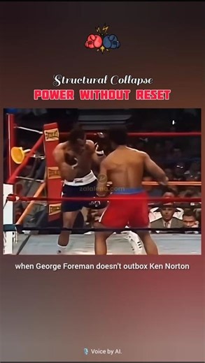 Structural Collapse Under Continuous Pressure | George Foreman vs Ken Norton (1974)
